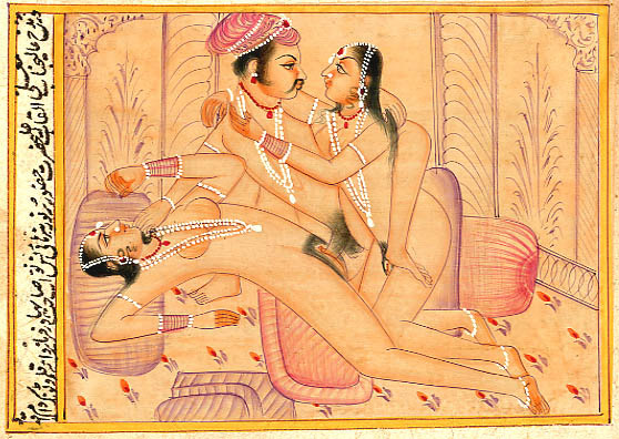 Kama Sutra Sex Black - Kama Sutra Threesome Position - Porn Pics
